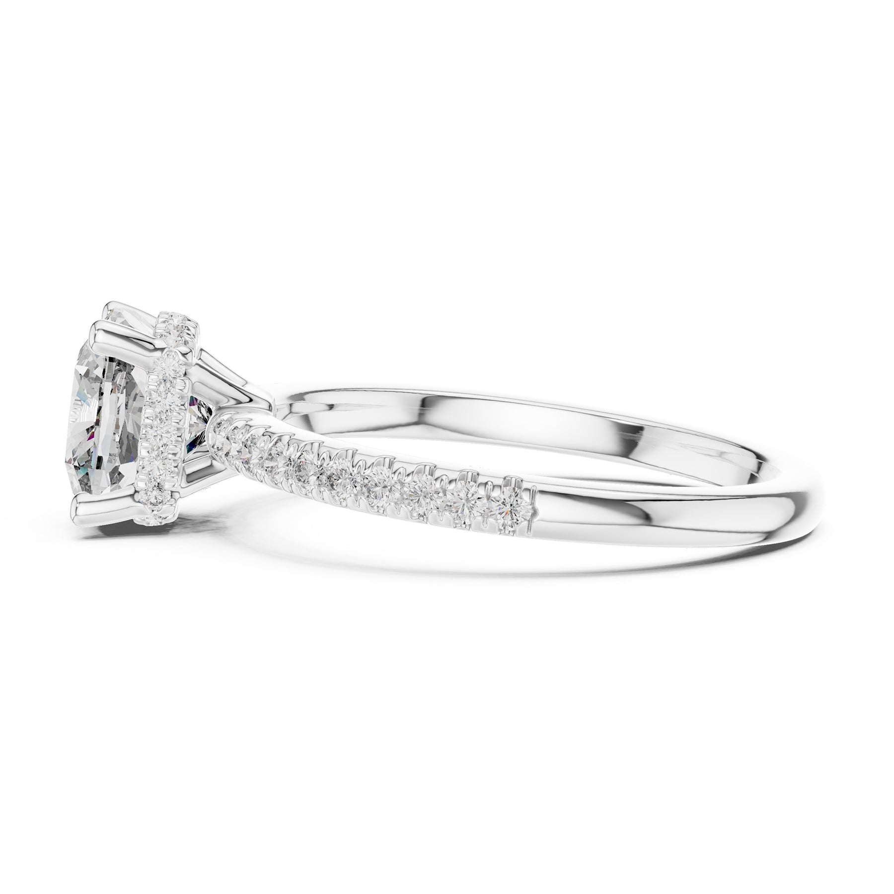 Hidden Halo Rings