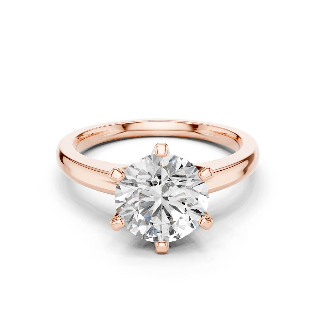 1.17 Ct. Round Solitaire Diamond Ring (00001L (36))