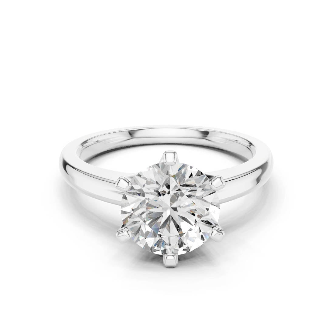 1.17 Ct. Round Solitaire Diamond Ring (00001L (36)) 7