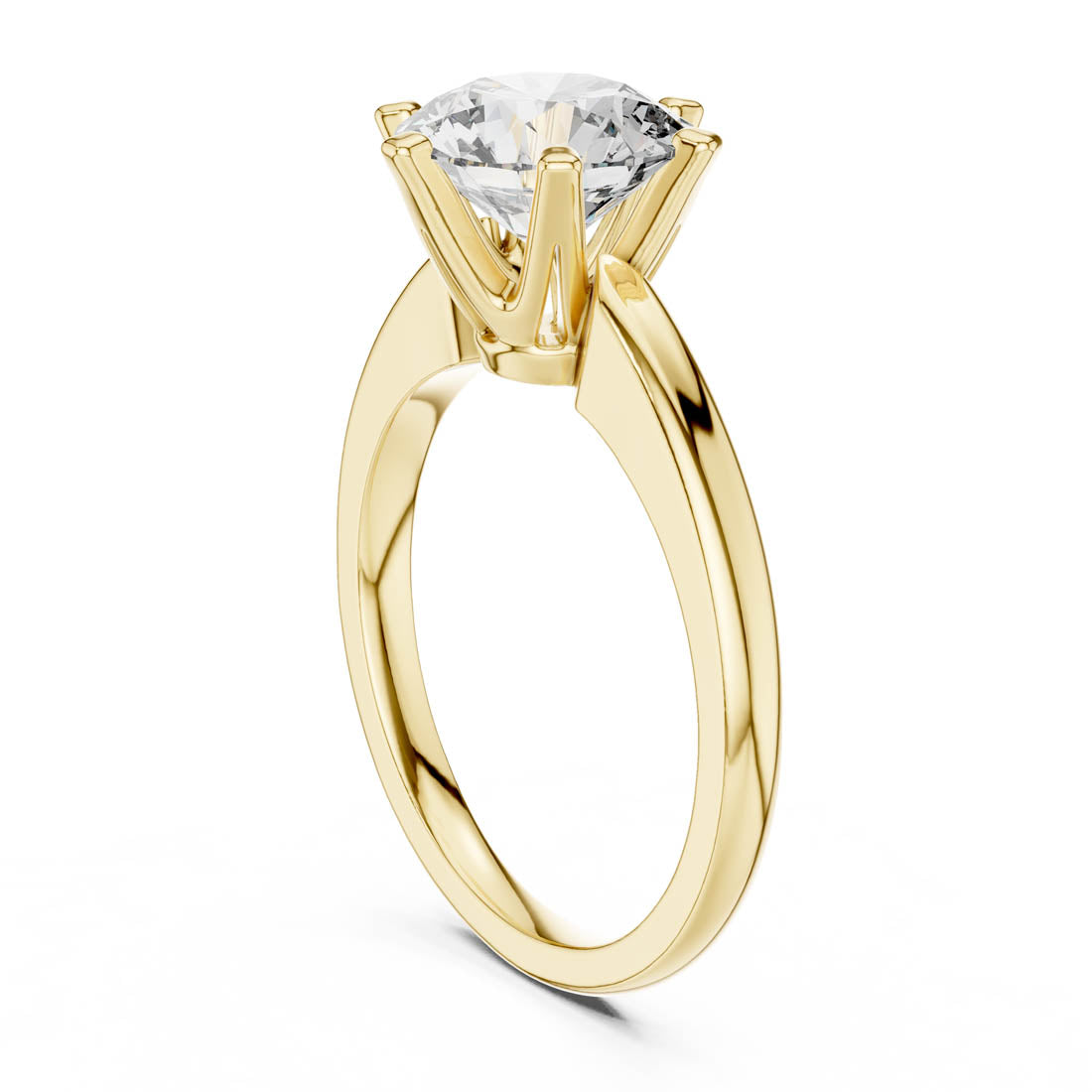1.17 Ct. Round Solitaire Diamond Ring (00001L (36)) 3
