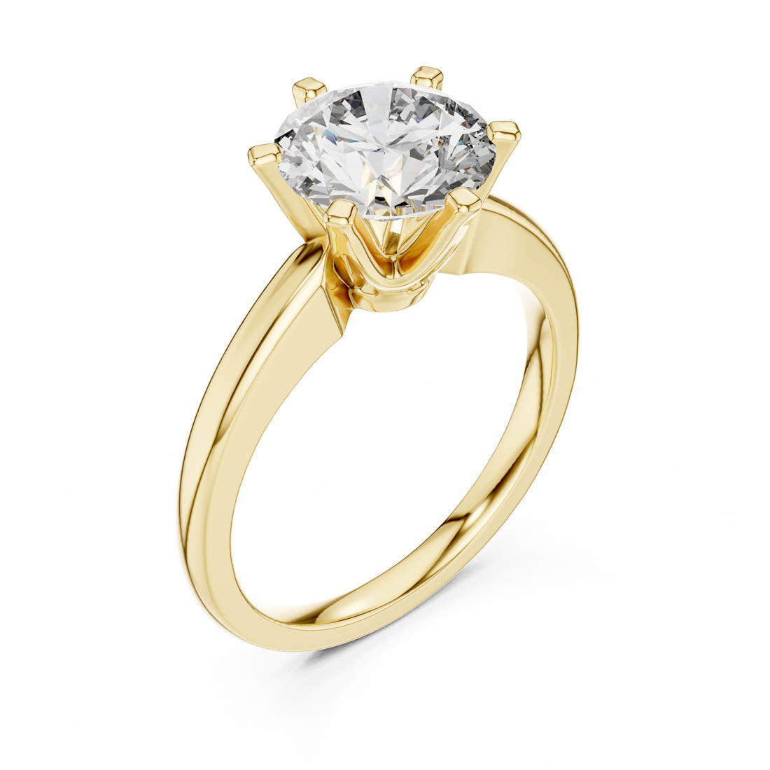 1.17 Ct. Round Solitaire Diamond Ring (00001L (36))