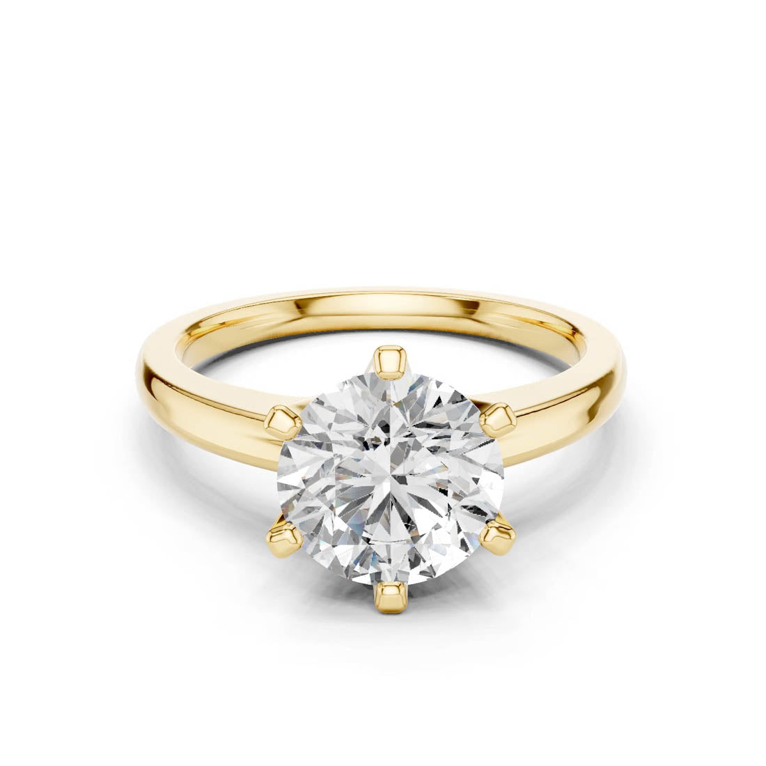 1.17 Ct. Round Solitaire Diamond Ring (00001L (36)) 5
