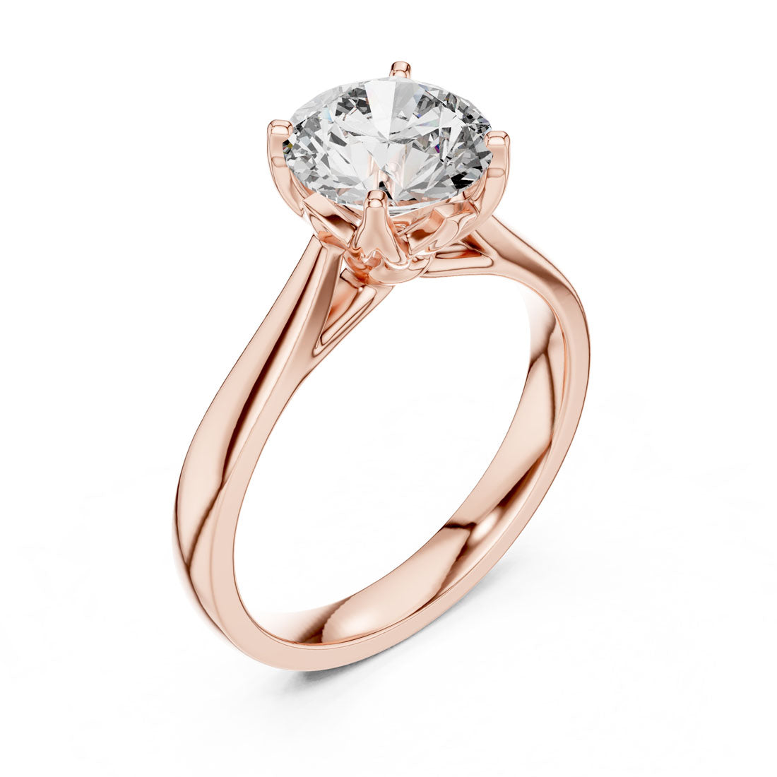 1.50 Ct. Classic Round Diamond Solitaire Ring (00001L (7)) 6