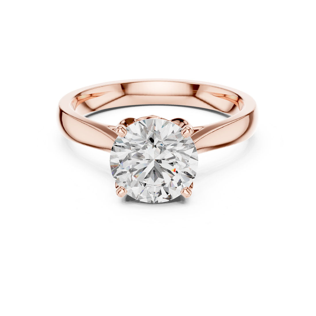 1.50 Ct. Classic Round Diamond Solitaire Ring (00001L (7)) 3