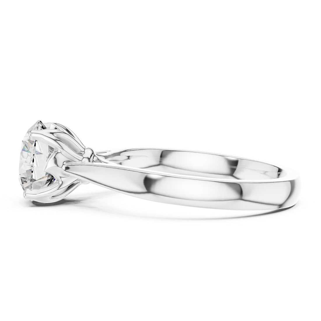 1.50 Ct. Classic Round Diamond Solitaire Ring (00001L (7)) 10