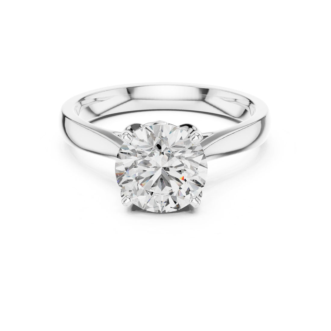1.50 Ct. Classic Round Diamond Solitaire Ring (00001L (7))