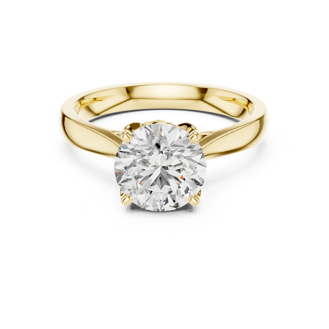 1.50 Ct. Classic Round Diamond Solitaire Ring (00001L (7))