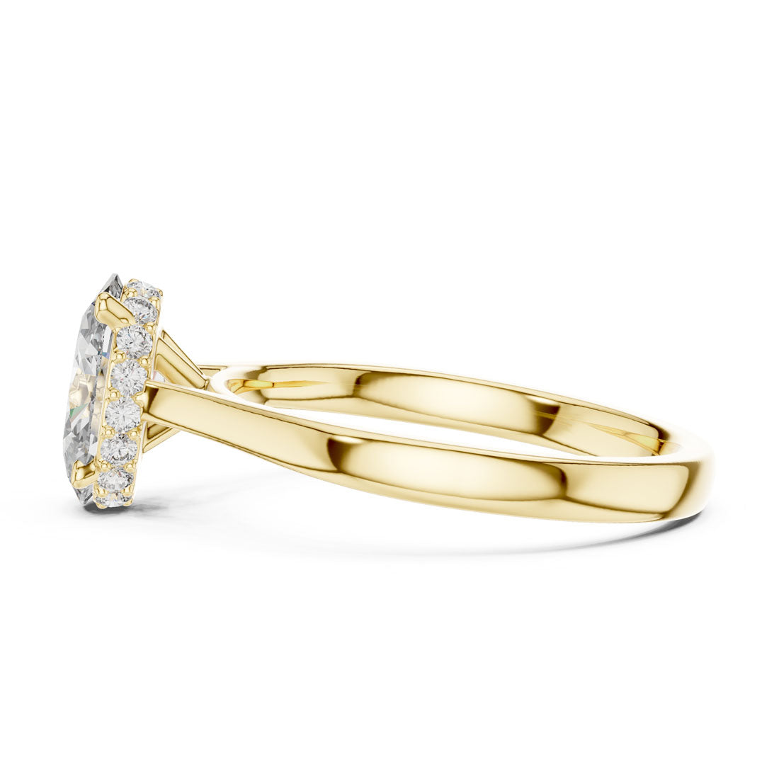 2.13 Ct. Oval Diamond Ring with Hidden Halo (00001L (8)) 10