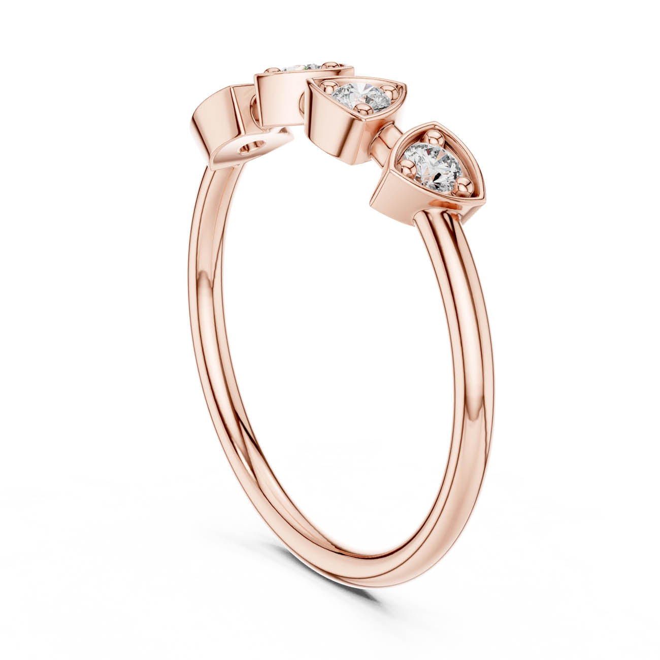 .14 Ct. Diamond Station Band Ring (11-28) 9