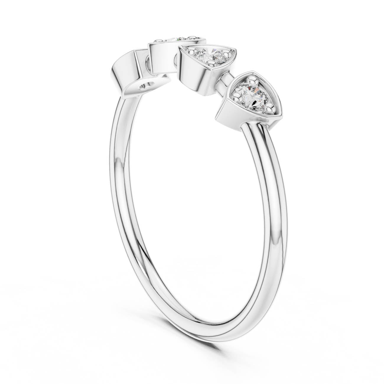 .14 Ct. Diamond Station Band Ring (11-28) 8