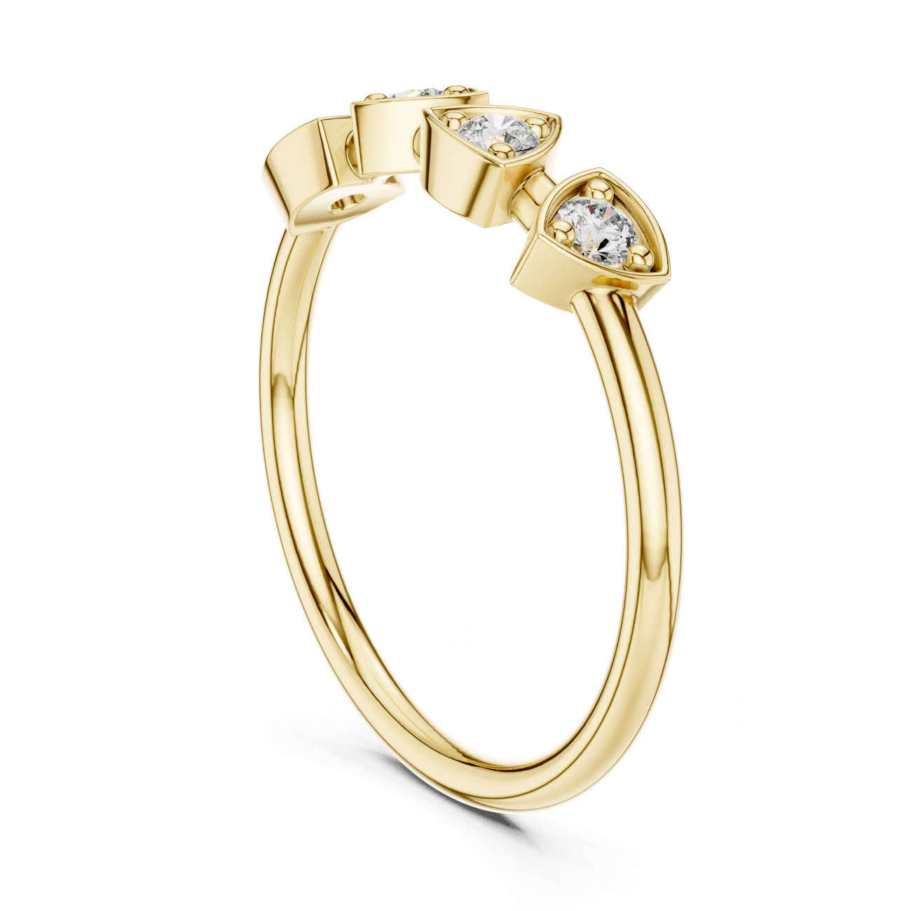 .14 Ct. Diamond Station Band Ring (11-28) 3