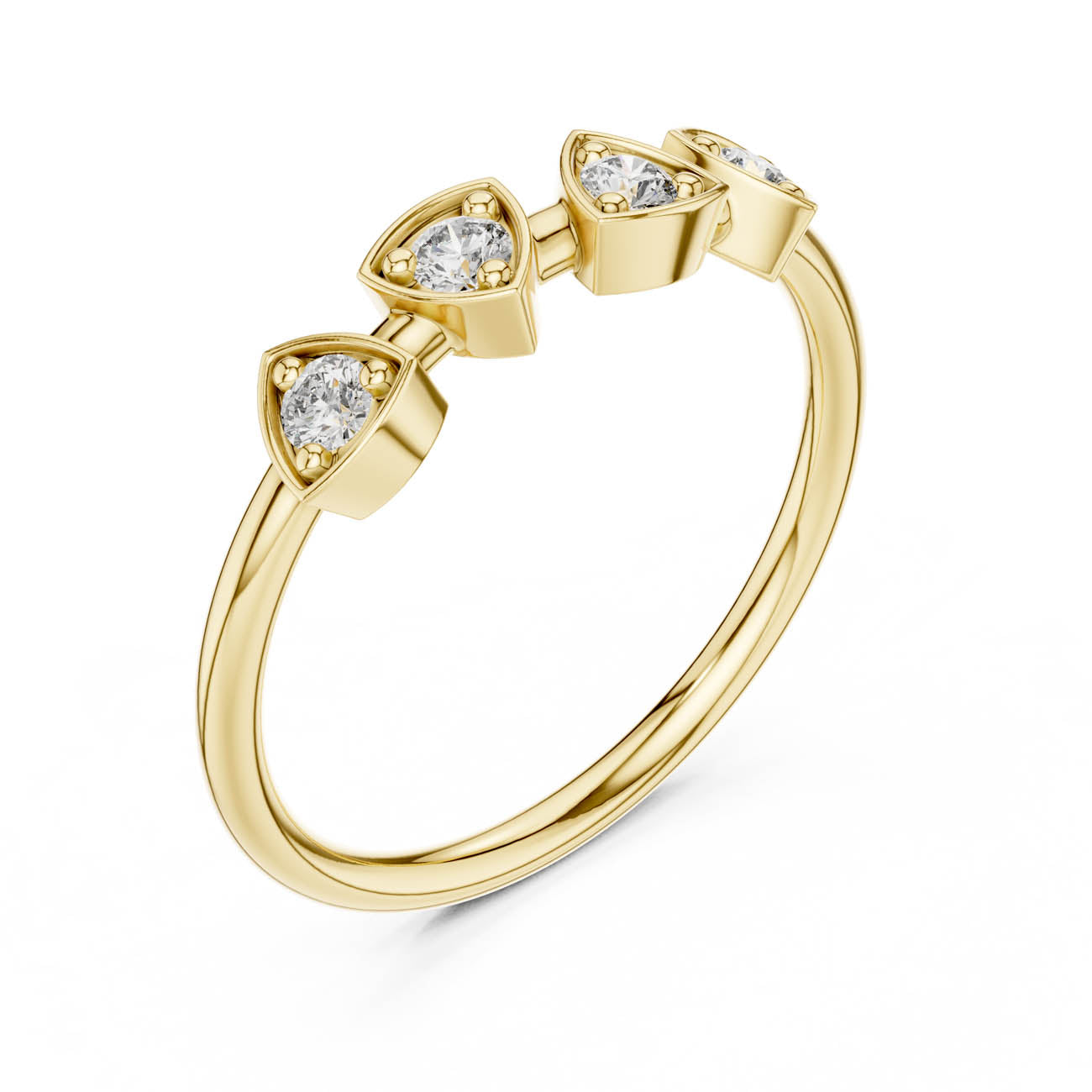 .14 Ct. Diamond Station Band Ring (11-28)