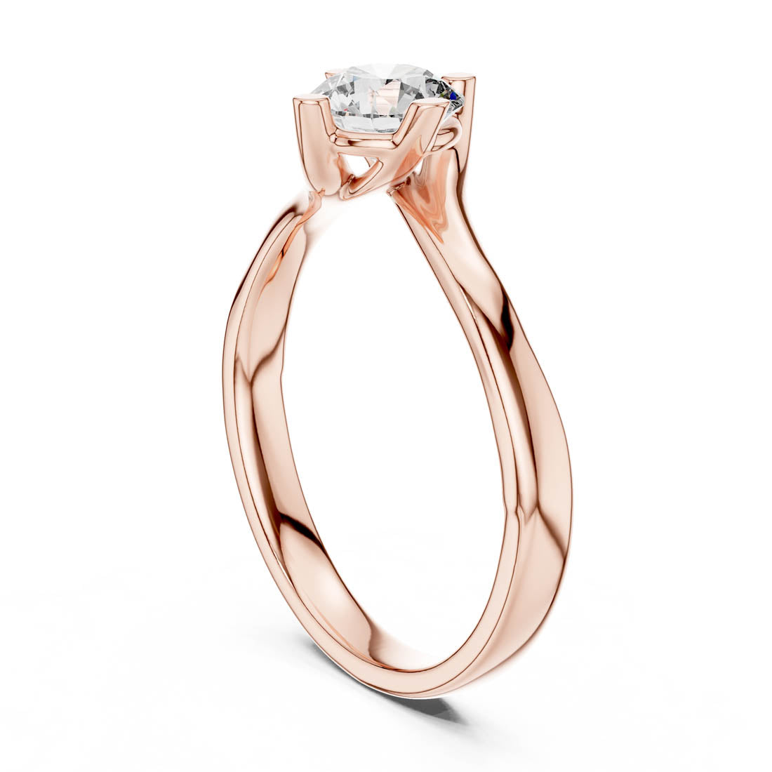 .50 Ct. Round Cut Diamond Solitaire Ring (1211) 6