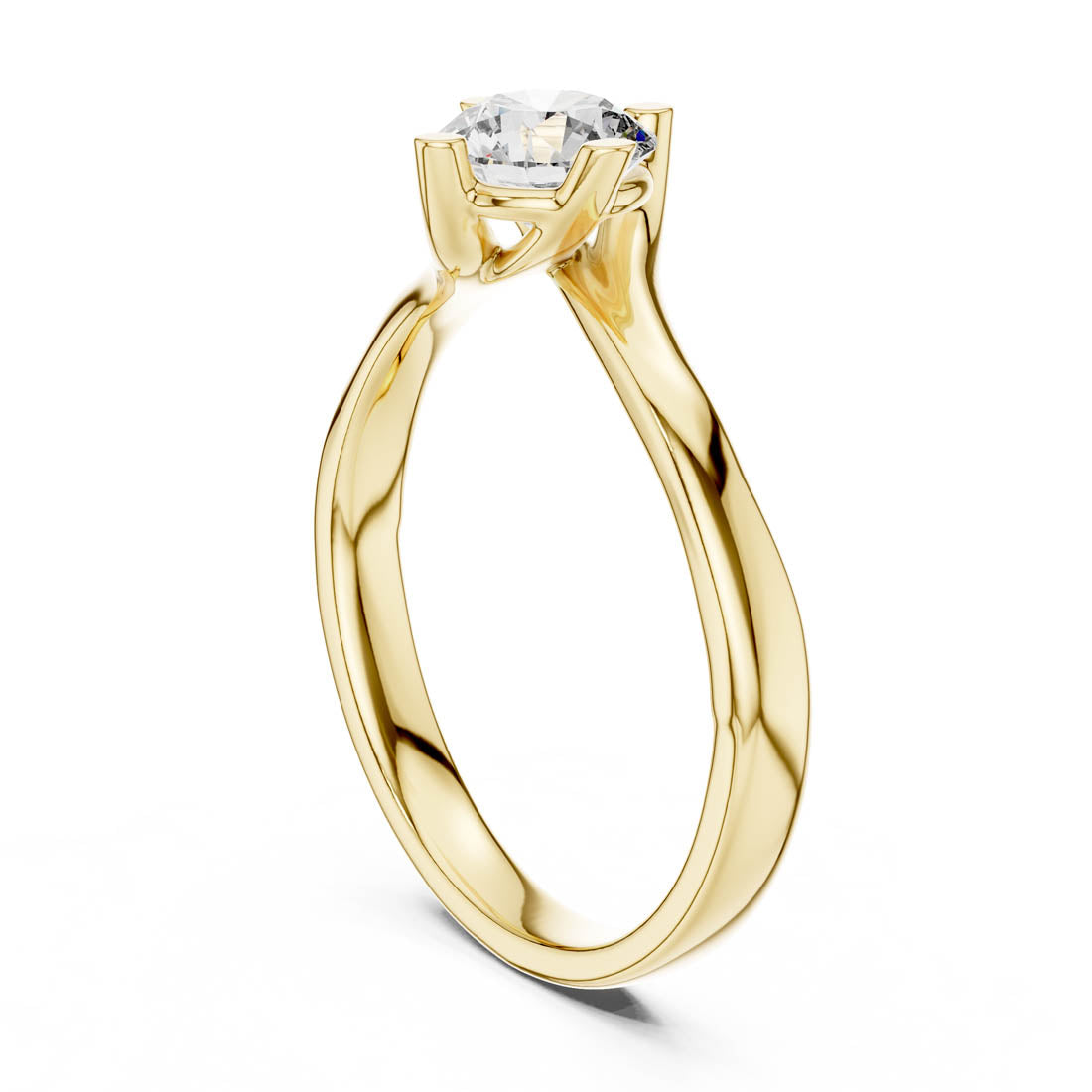 .50 Ct. Round Cut Diamond Solitaire Ring (1211) 3