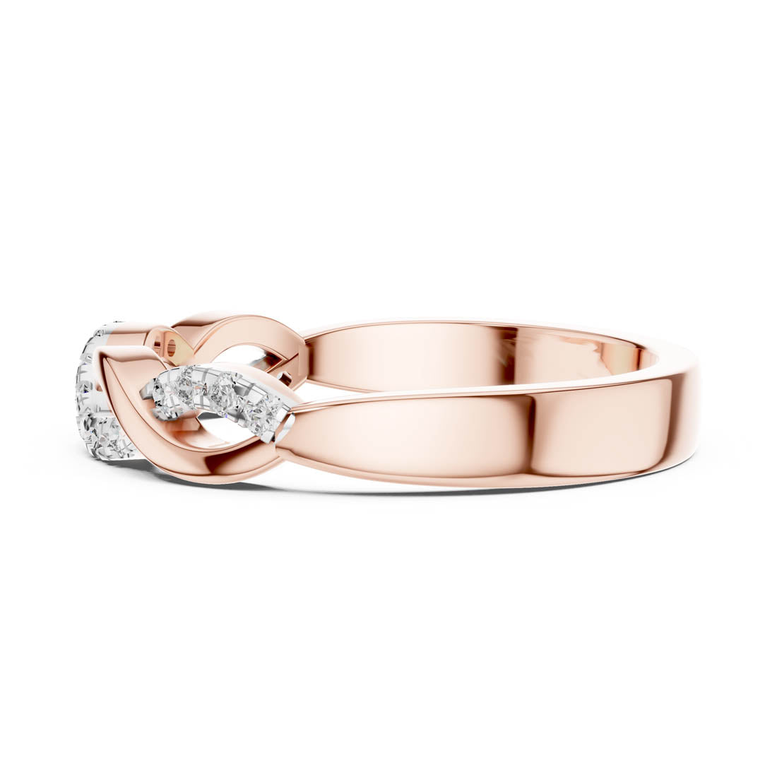.13 Ct. Diamond Twist Ring with Pavé Accents (12#10005@L) 9