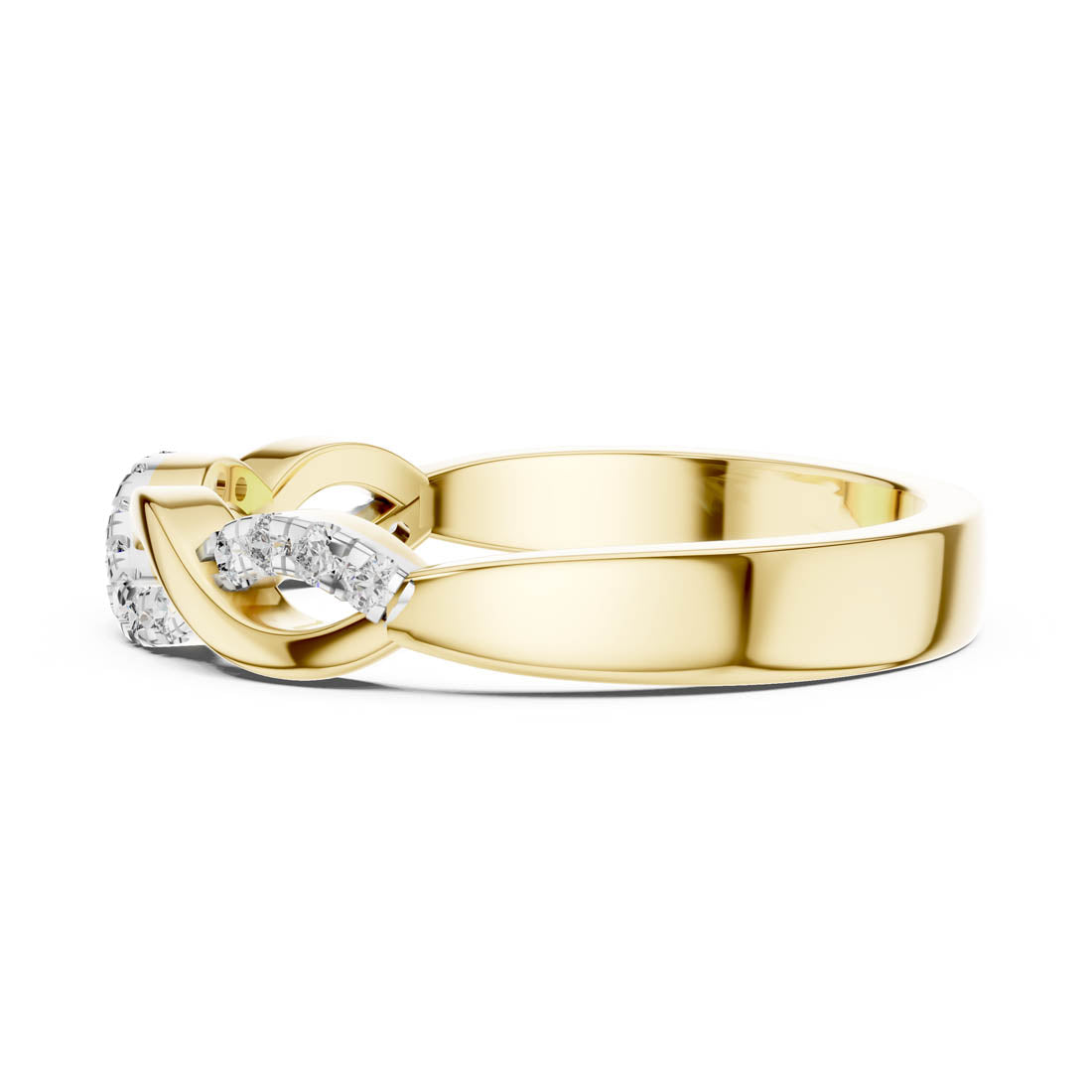 .13 Ct. Diamond Twist Ring with Pavé Accents (12#10005@L) 4