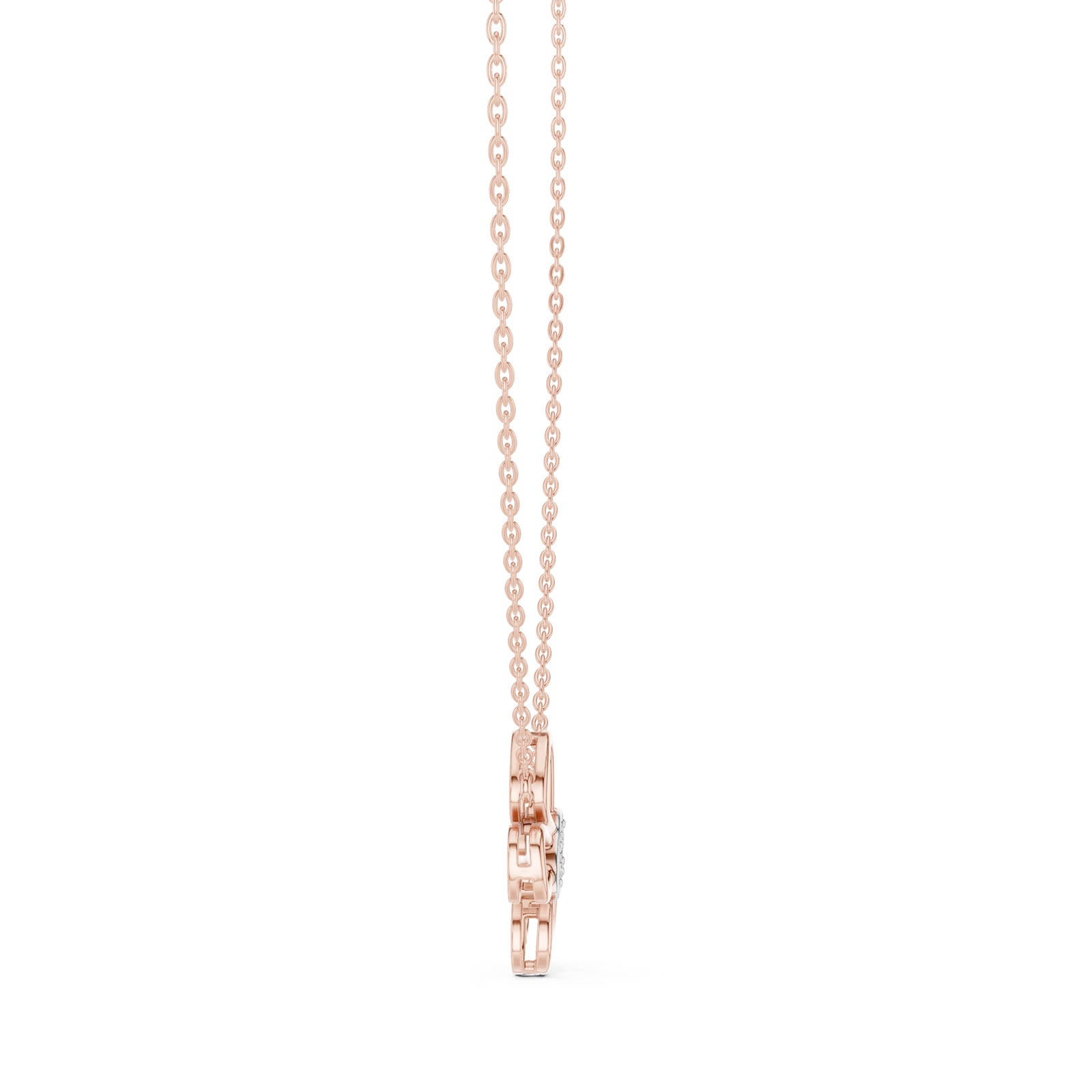 .16 Ct. Diamond Butterfly Pendant Necklace (12#10006P) 9