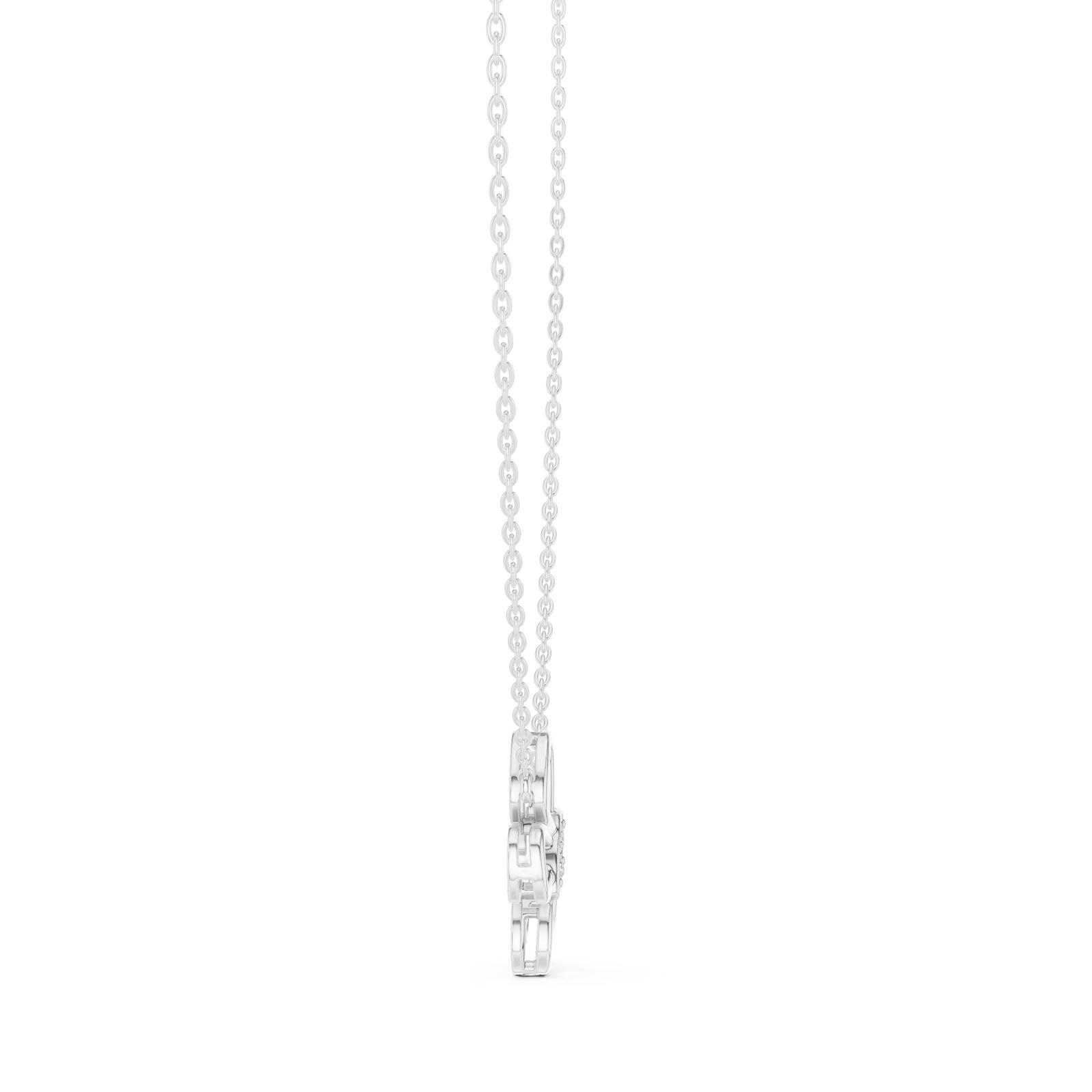 .16 Ct. Diamond Butterfly Pendant Necklace (12#10006P) 3