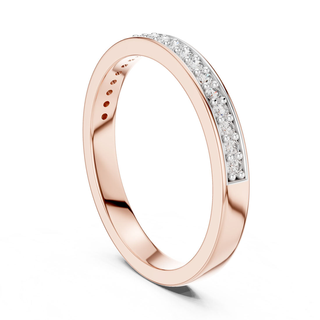 .16 Ct. Pavé Diamond Half-Eternity Band (12#10010@L) 5