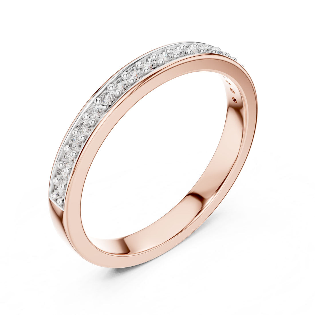 .16 Ct. Pavé Diamond Half-Eternity Band (12#10010@L)