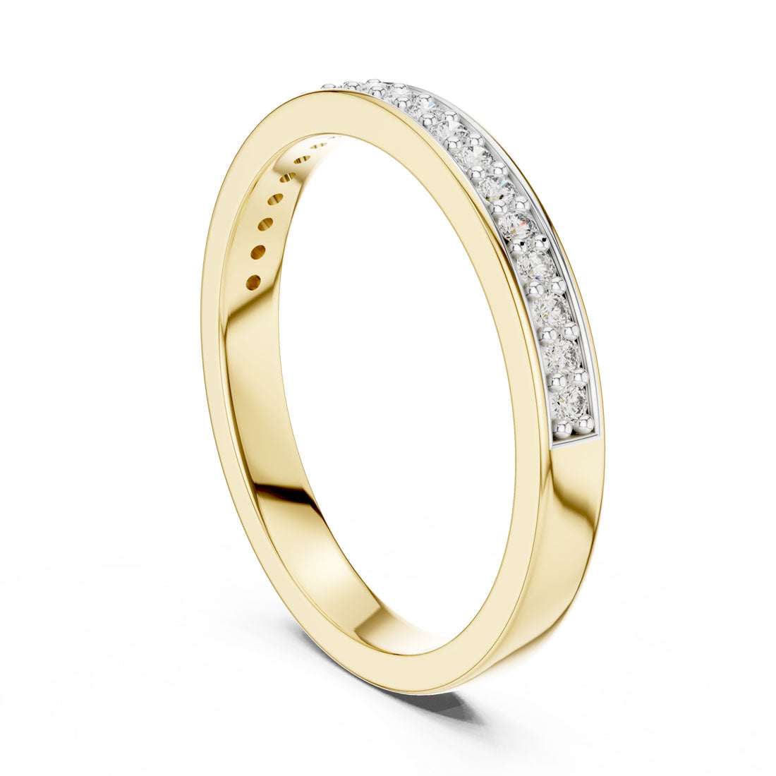 .16 Ct. Pavé Diamond Half-Eternity Band (12#10010@L) 6