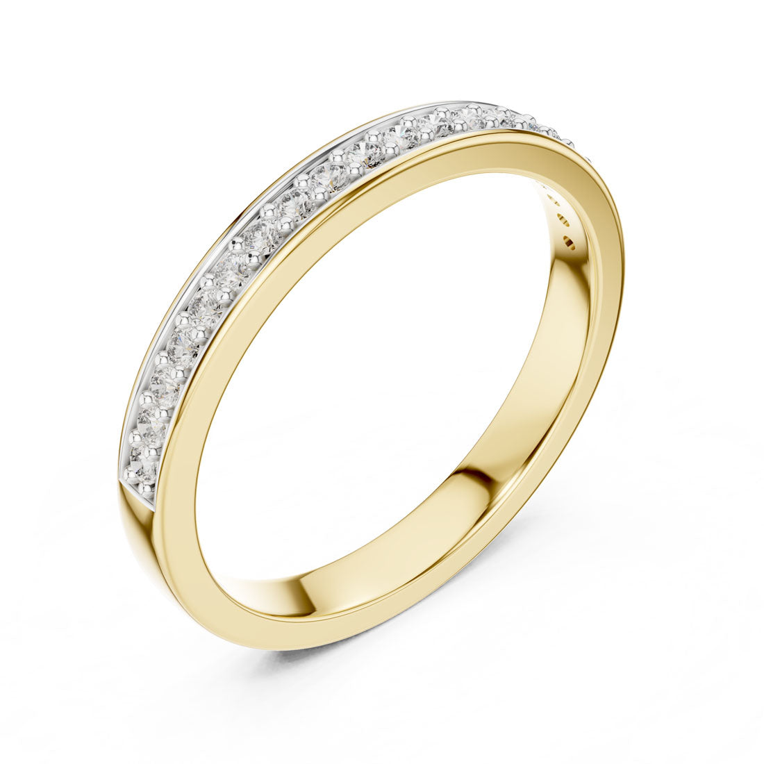 .16 Ct. Pavé Diamond Half-Eternity Band (12#10010@L) 3