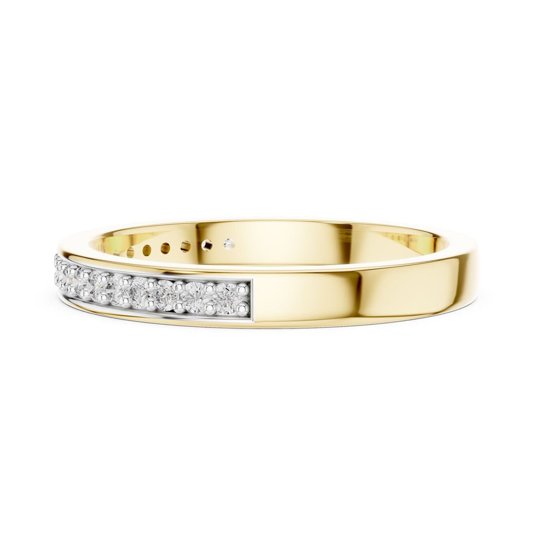.16 Ct. Pavé Diamond Half-Eternity Band (12#10010@L) 10