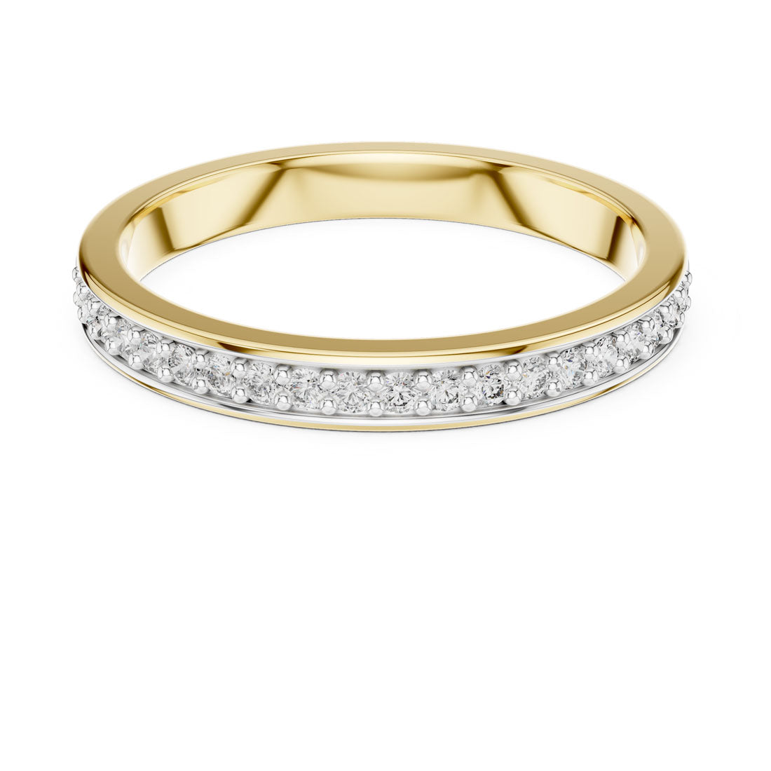.16 Ct. Pavé Diamond Half-Eternity Band (12#10010@L) 9