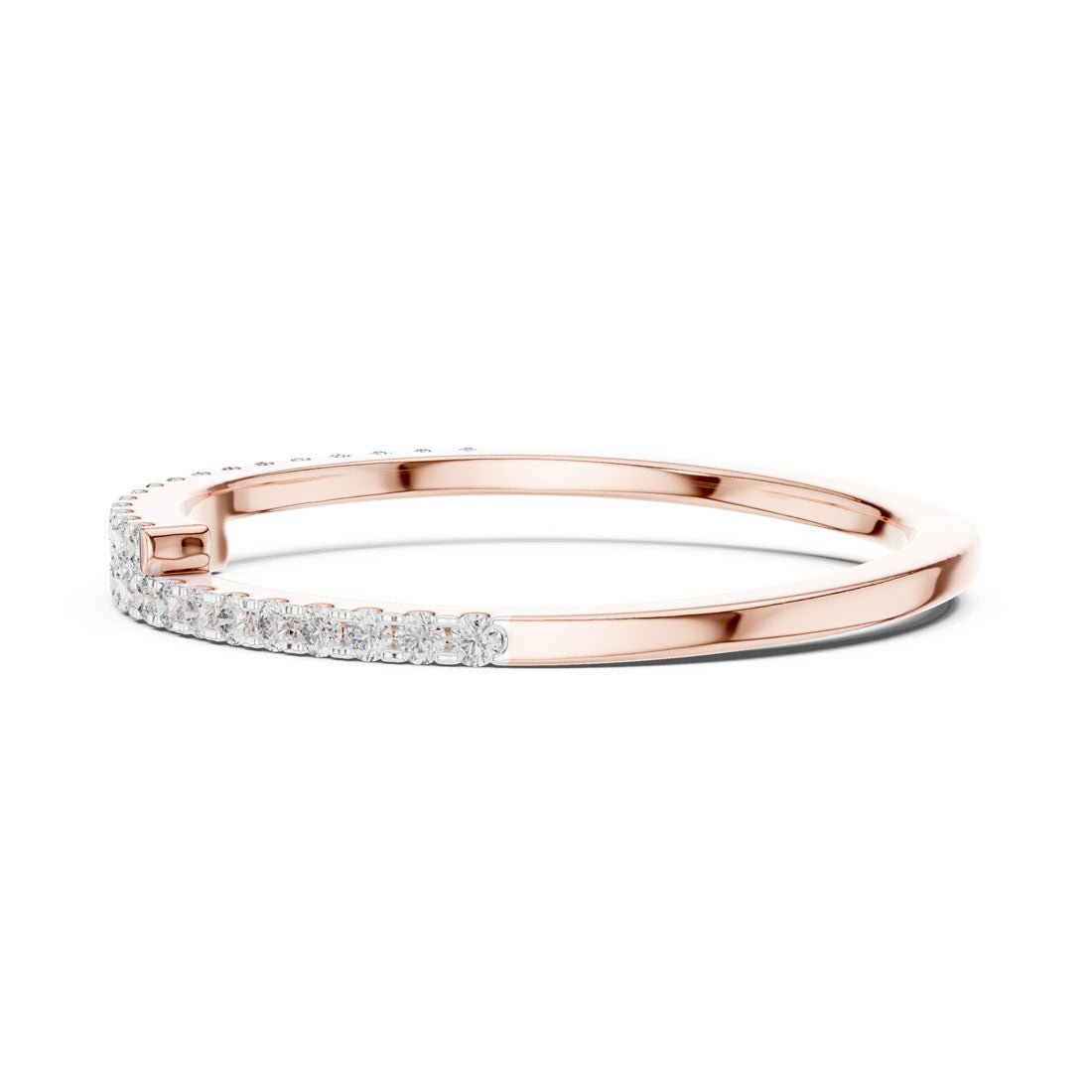 .16 Ct. Diamond Pavé Bypass Eternity Ring (12#10012@L) 12
