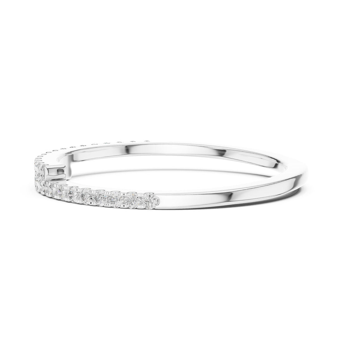 .16 Ct. Diamond Pavé Bypass Eternity Ring (12#10012@L) 11