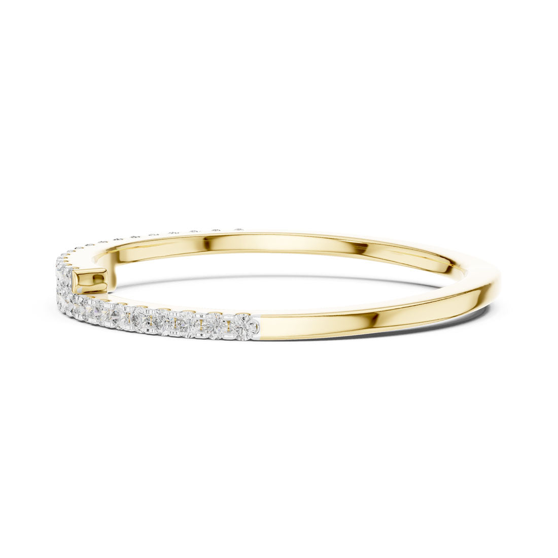 .16 Ct. Diamond Pavé Bypass Eternity Ring (12#10012@L) 4