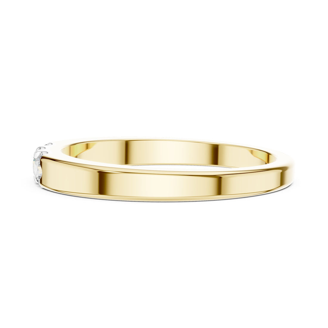 .20 Ct. Diamond Three-Stone Accent Band (12#10013@L) 4
