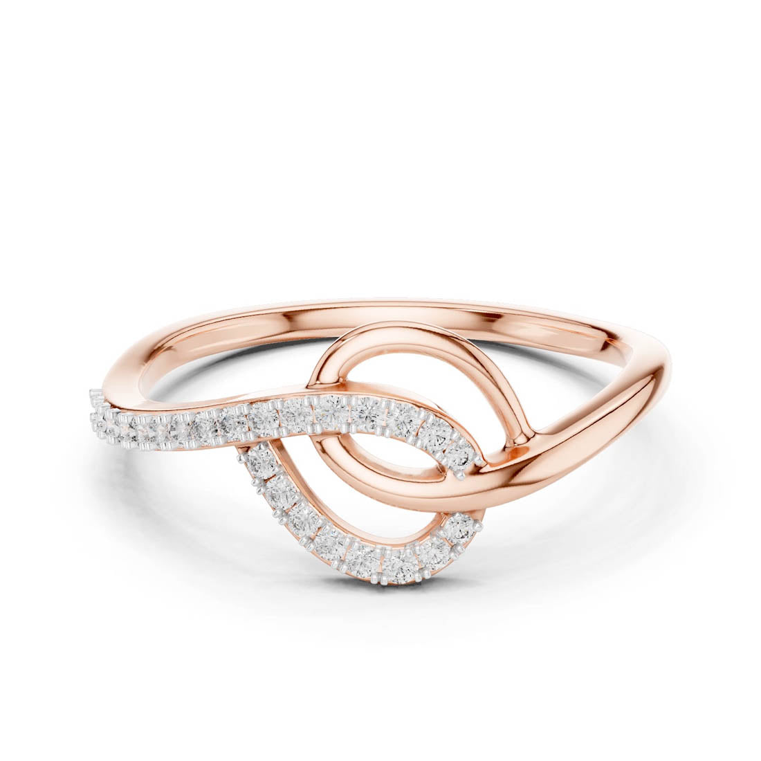 .12 Ct. Double Knot Pavé Ring (12#10041@L) 7