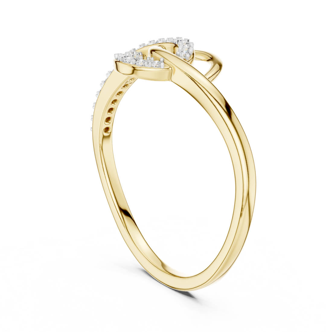 .12 Ct. Double Knot Pavé Ring (12#10041@L) 3