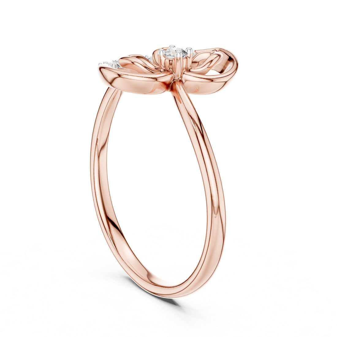 .08 Ct. Geometric Floral Diamond Ring (12#10045@L) 6