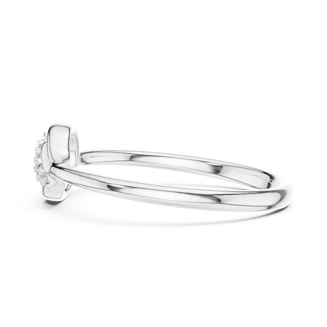 .10 Ct. Diamond Flower Motif Ring (12#10046@L) 12