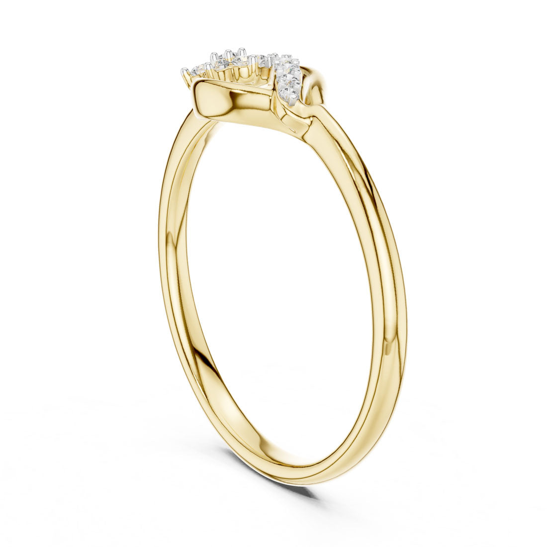 .10 Ct. Diamond Flower Motif Ring (12#10046@L) 3