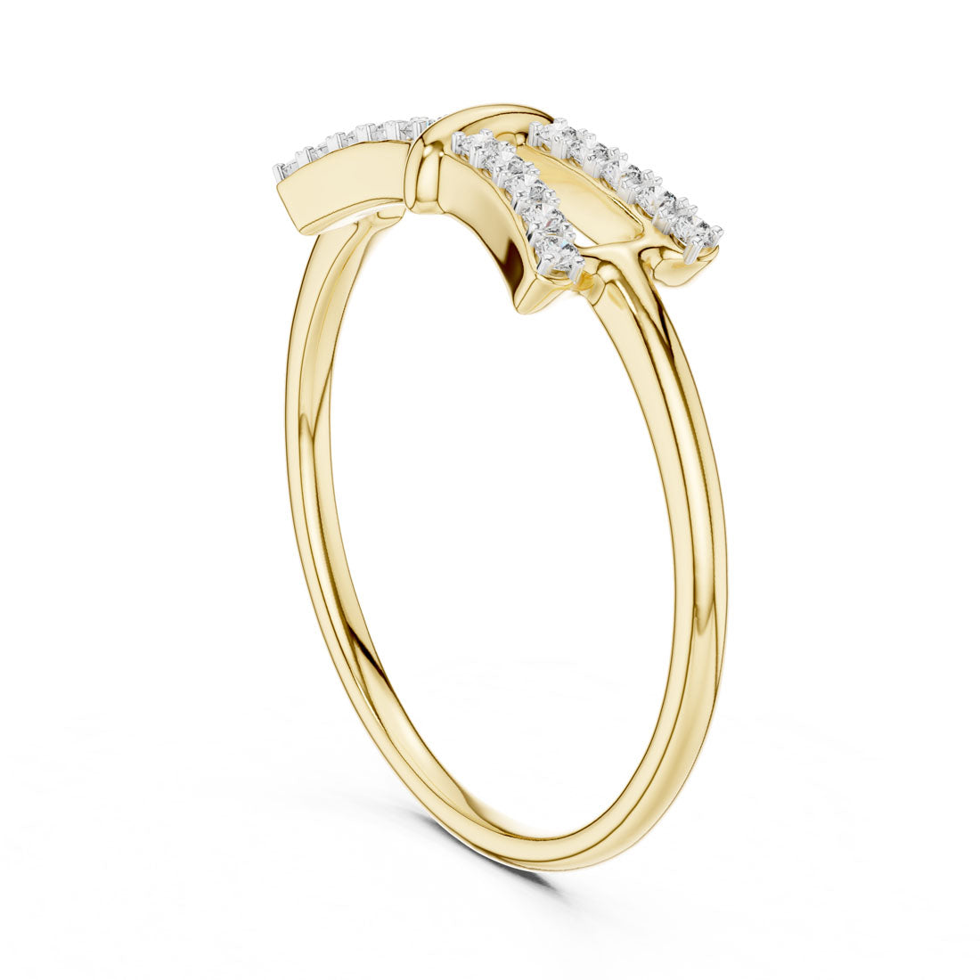 .12 Ct. Double Bar Pavé Diamond Ring (12#10050@L) 3