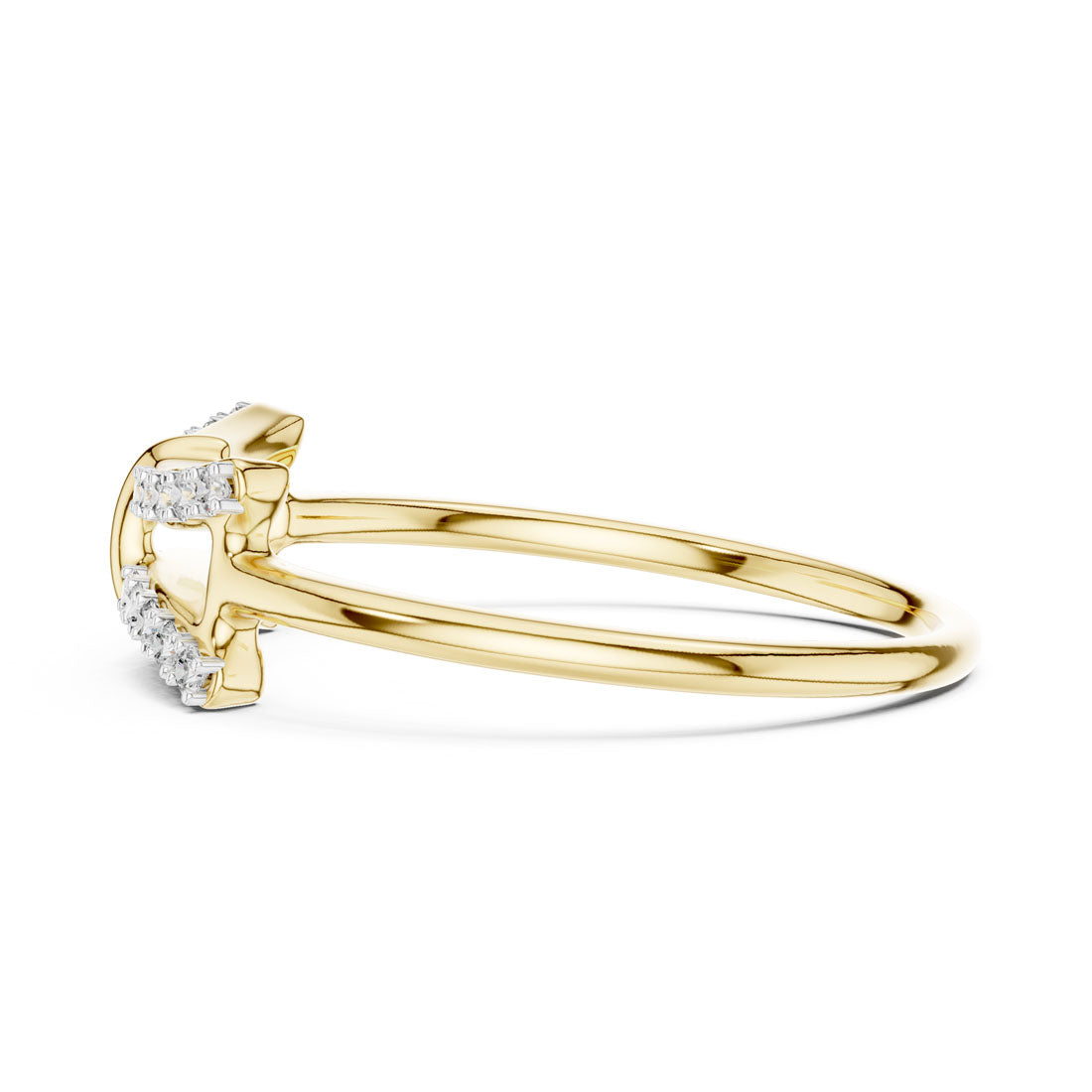 .12 Ct. Double Bar Pavé Diamond Ring (12#10050@L) 4