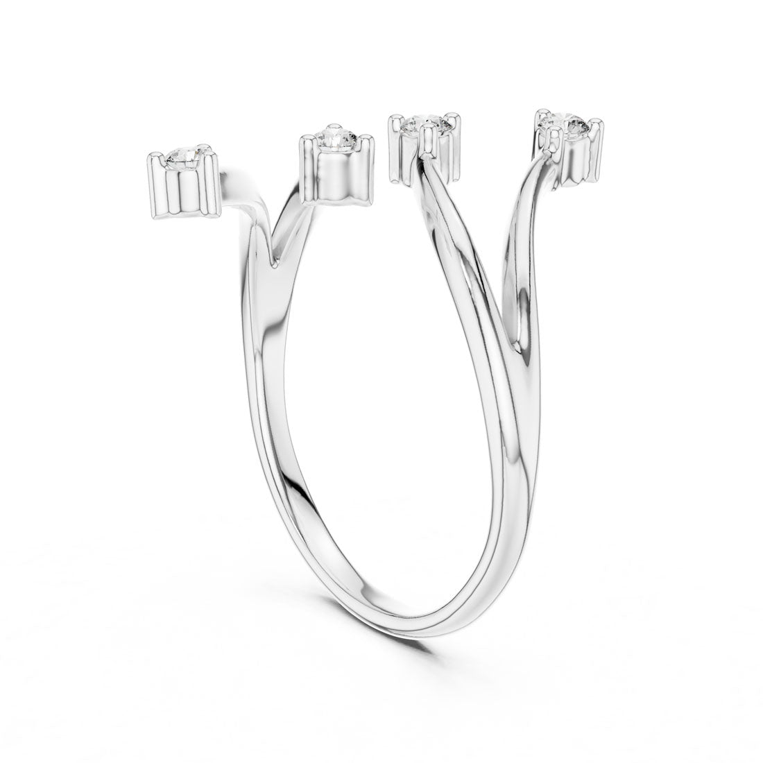 .12 Ct. Open Multi-Stone Diamond Ring (12#10052@L) 9