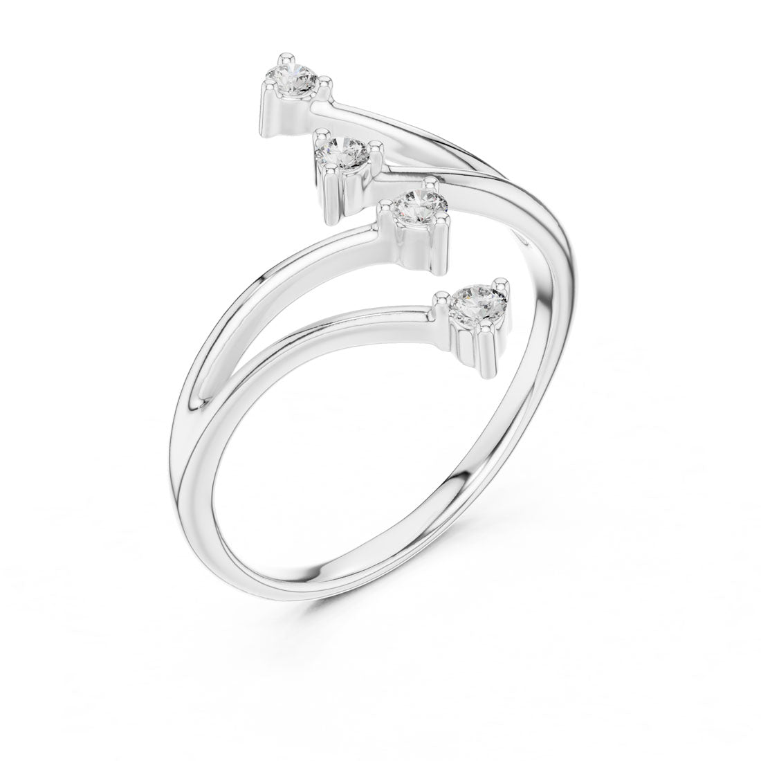 .12 Ct. Open Multi-Stone Diamond Ring (12#10052@L) 6