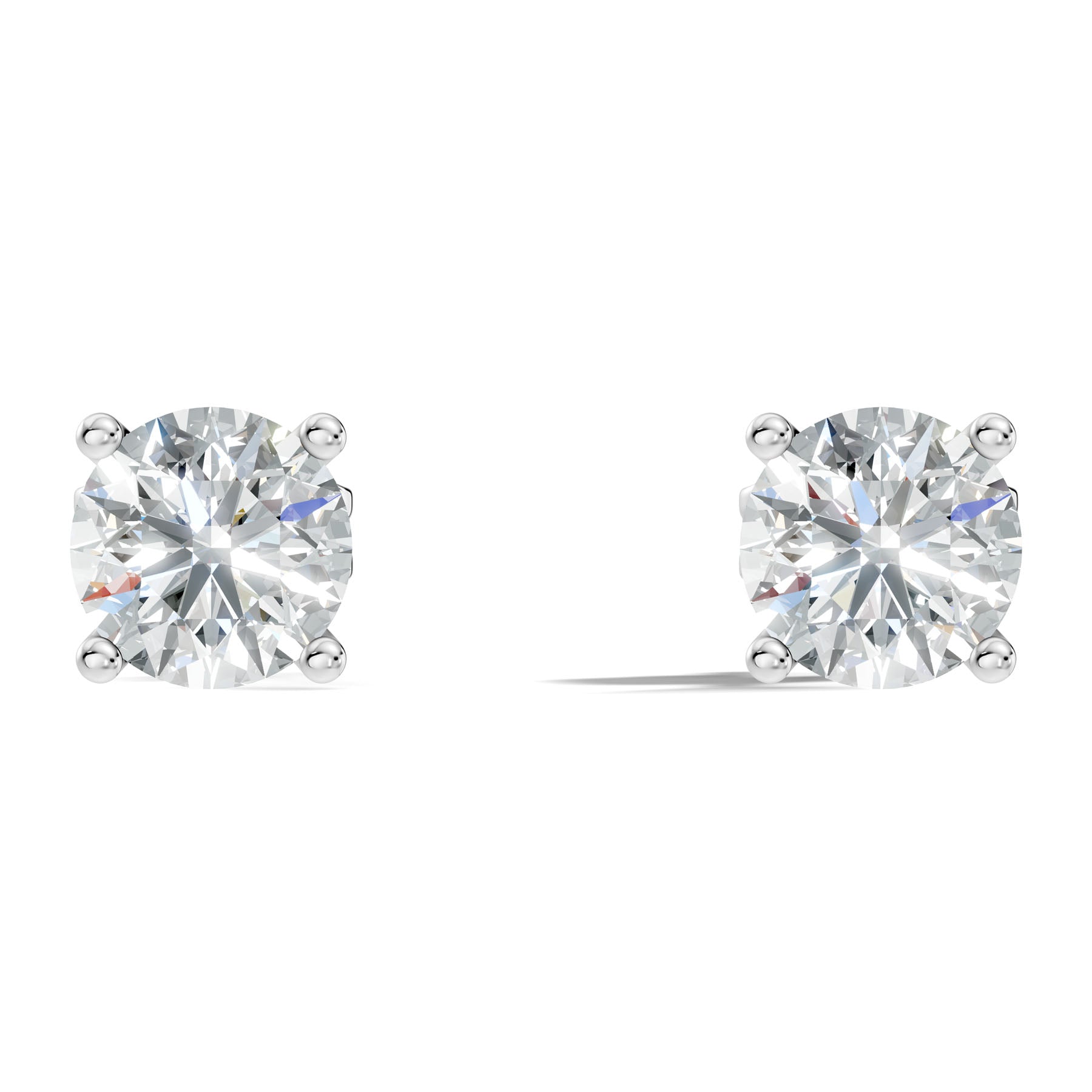2.00 CTW Lab-Grown Diamond Martini Stud Earrings (130#10062E) 2