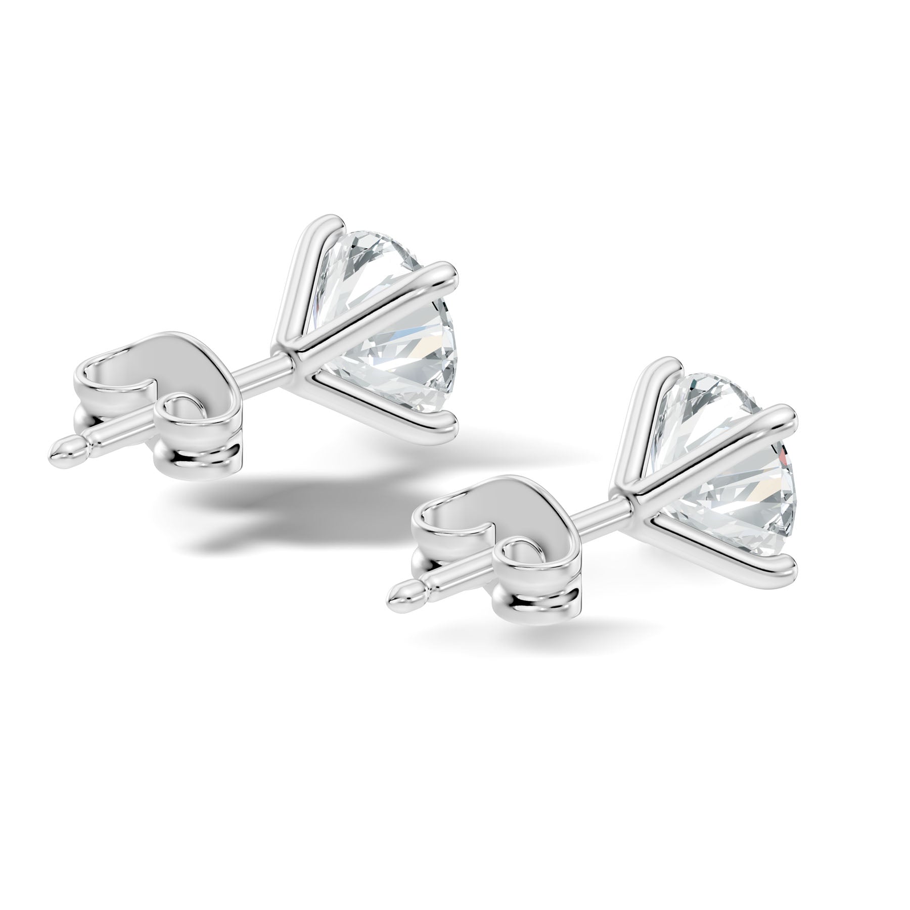 2.00 CTW Lab-Grown Diamond Martini Stud Earrings (130#10062E) 8