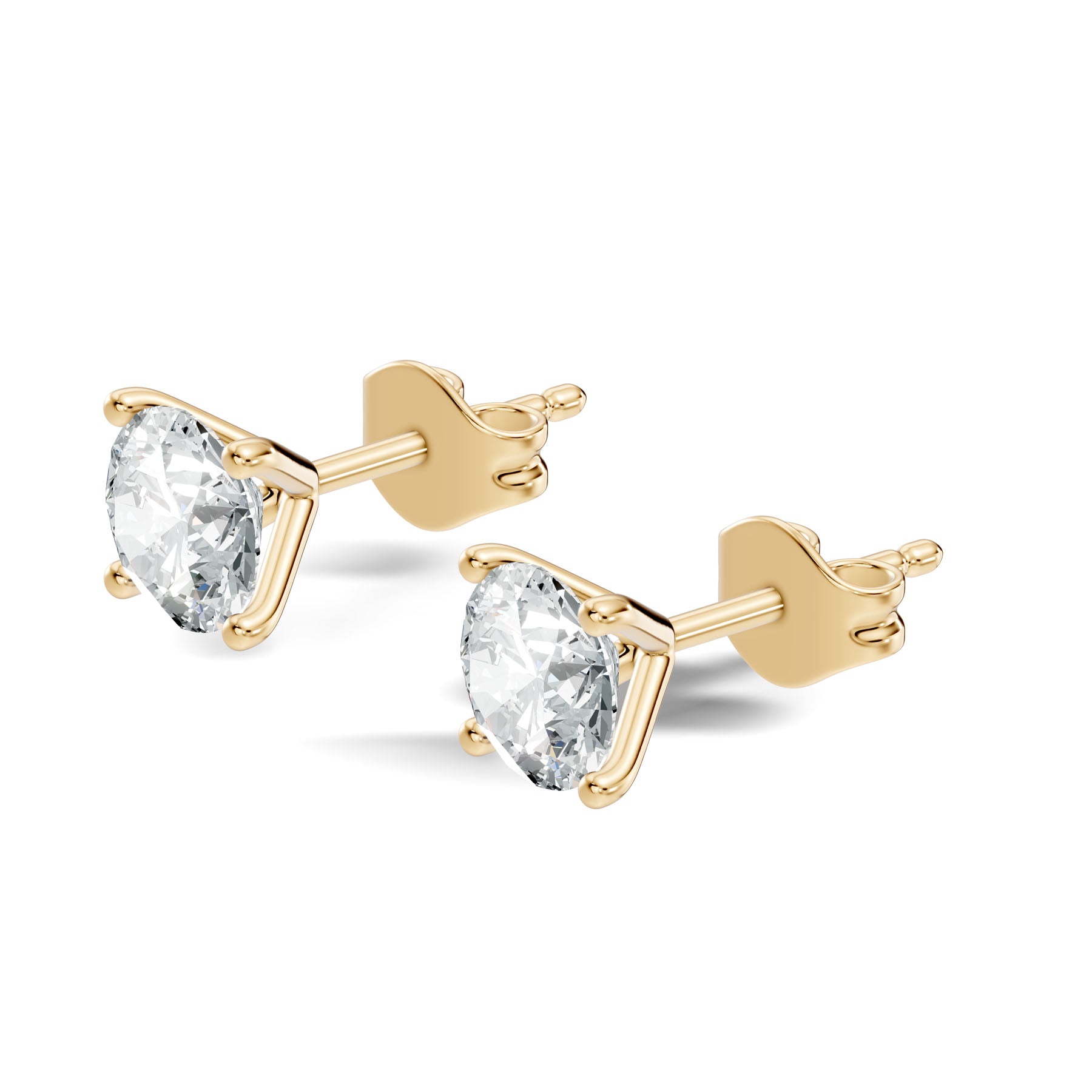 2.00 CTW Lab-Grown Diamond Martini Stud Earrings (130#10062E) 9