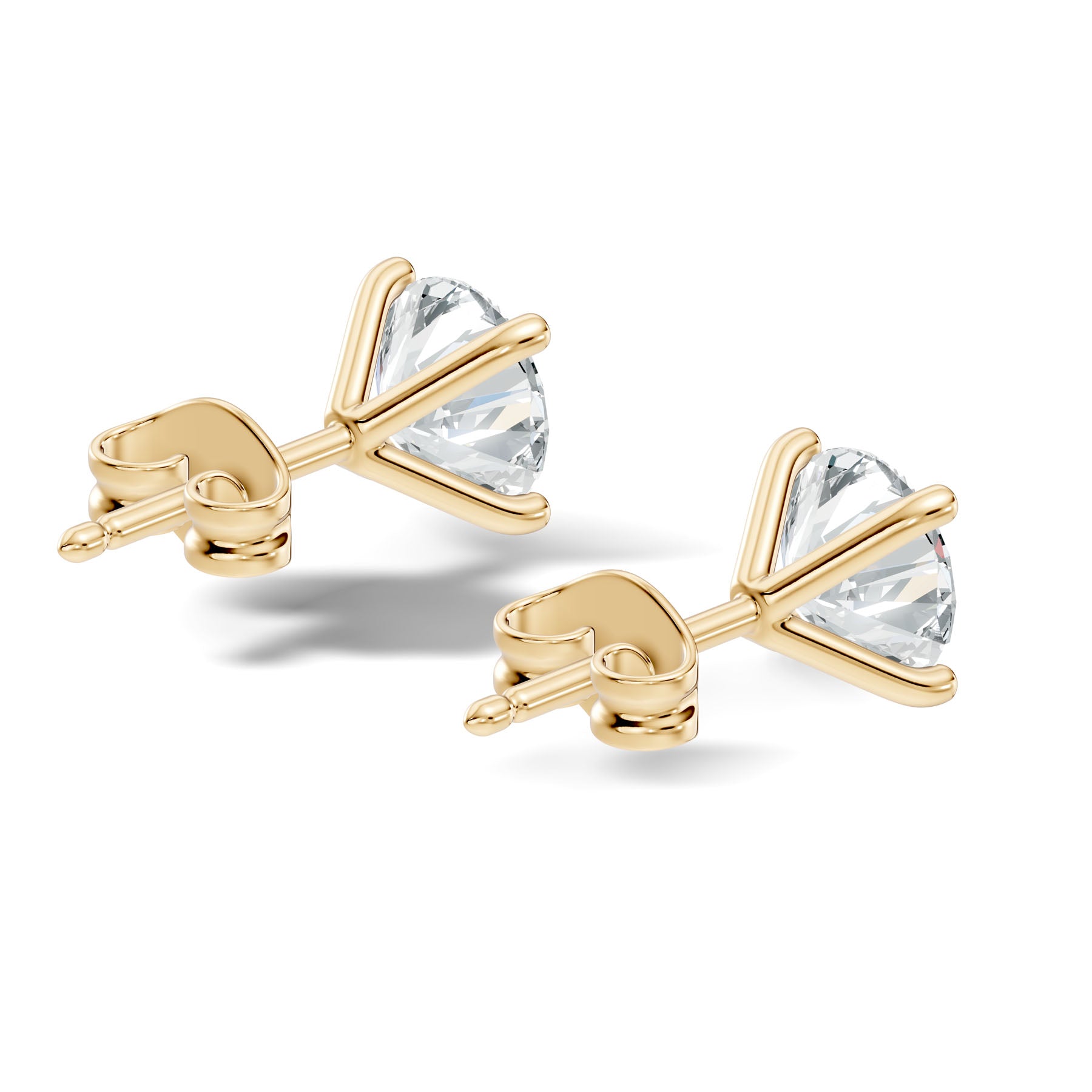 2.00 CTW Lab-Grown Diamond Martini Stud Earrings (130#10062E) 11