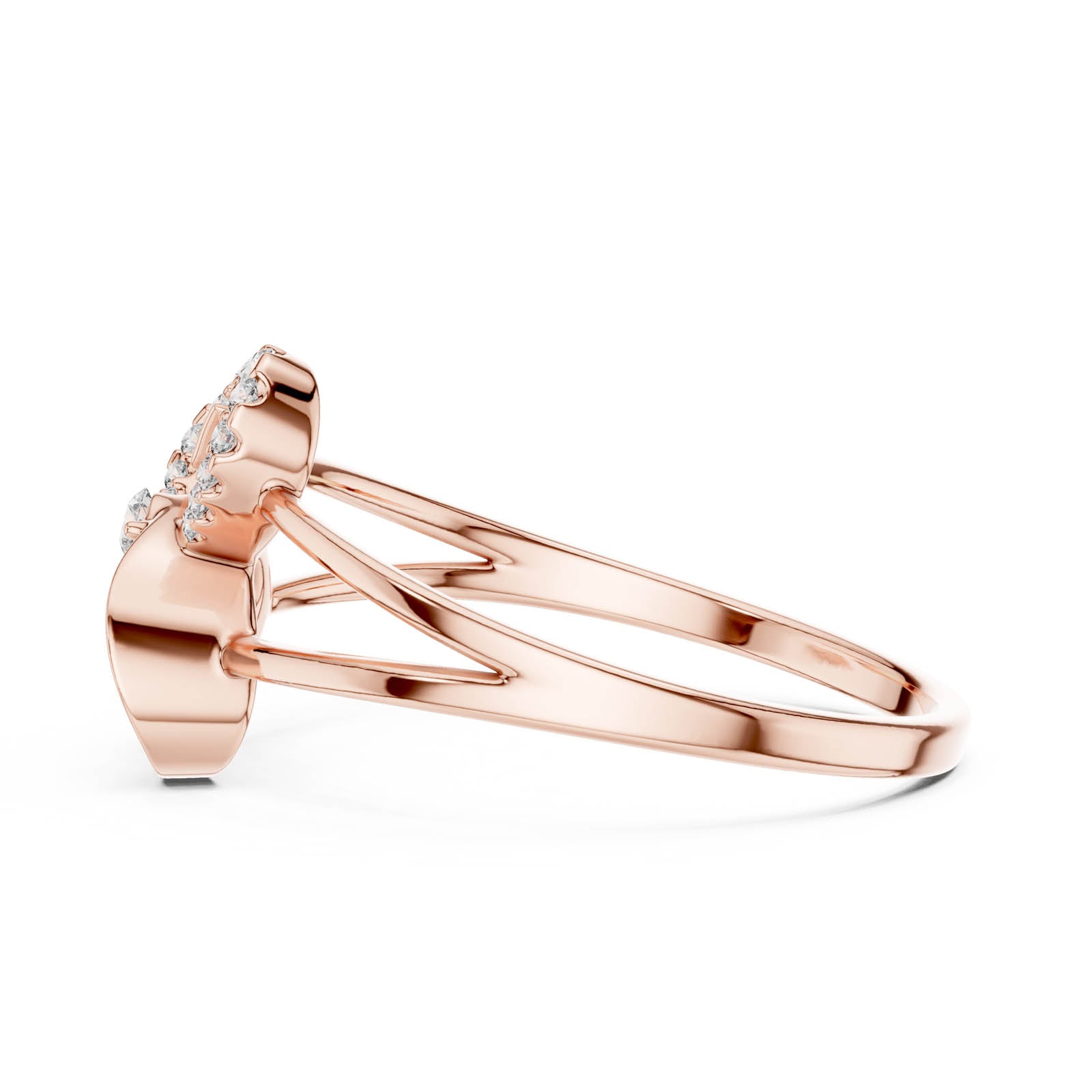 .08 Ct. Diamond Butterfly Infinity Ring (1 (239)) 9
