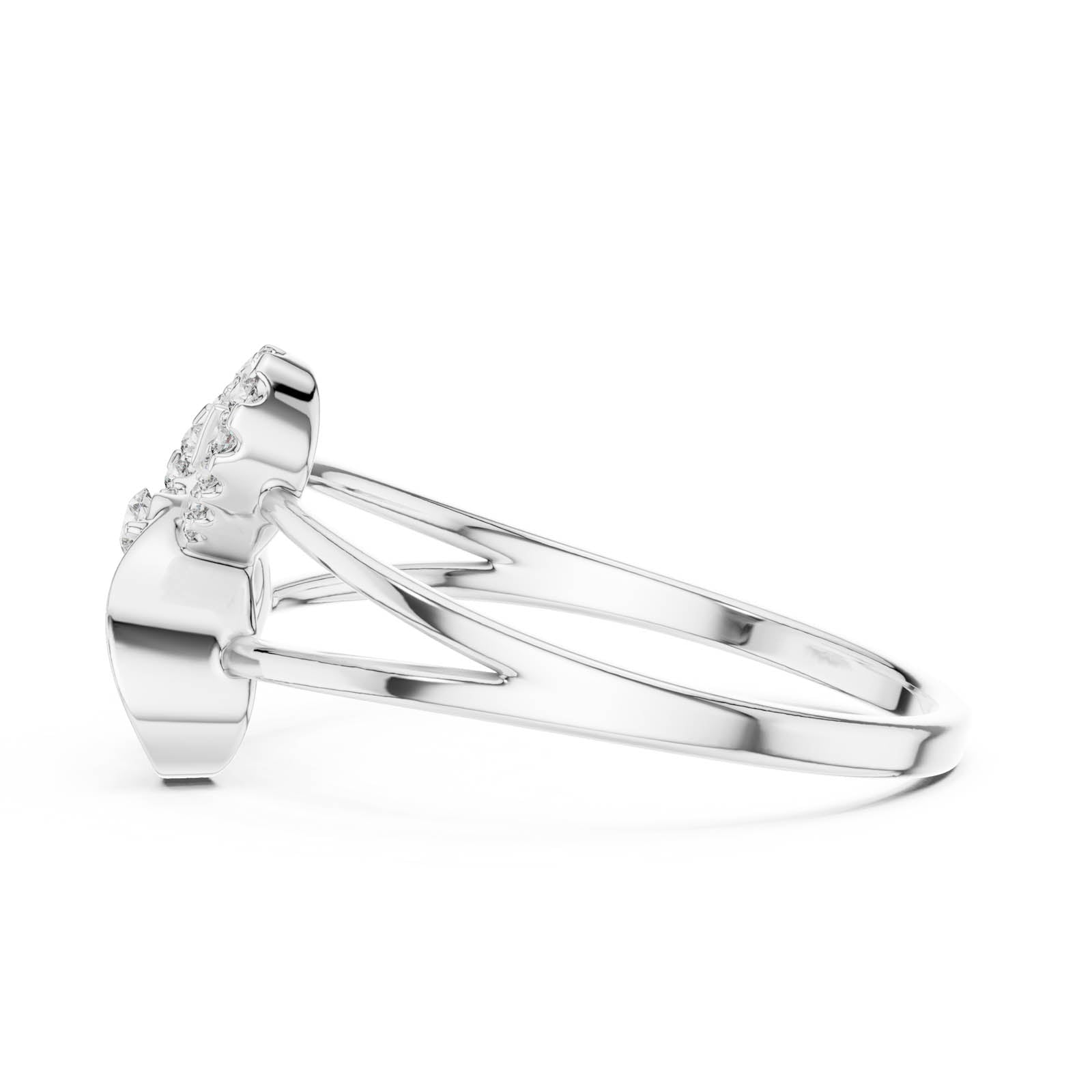 .08 Ct. Diamond Butterfly Infinity Ring (1 (239)) 12