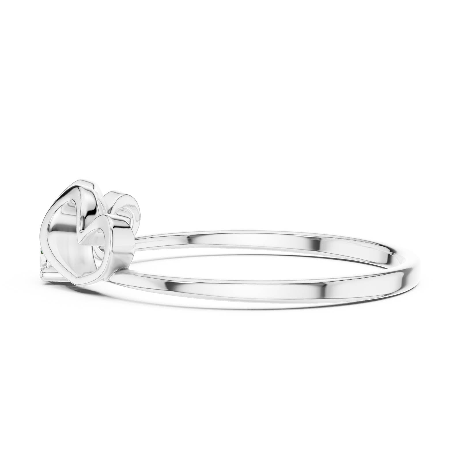 .05 Ct. Double Heart Diamond Ring (1 (243)) 8