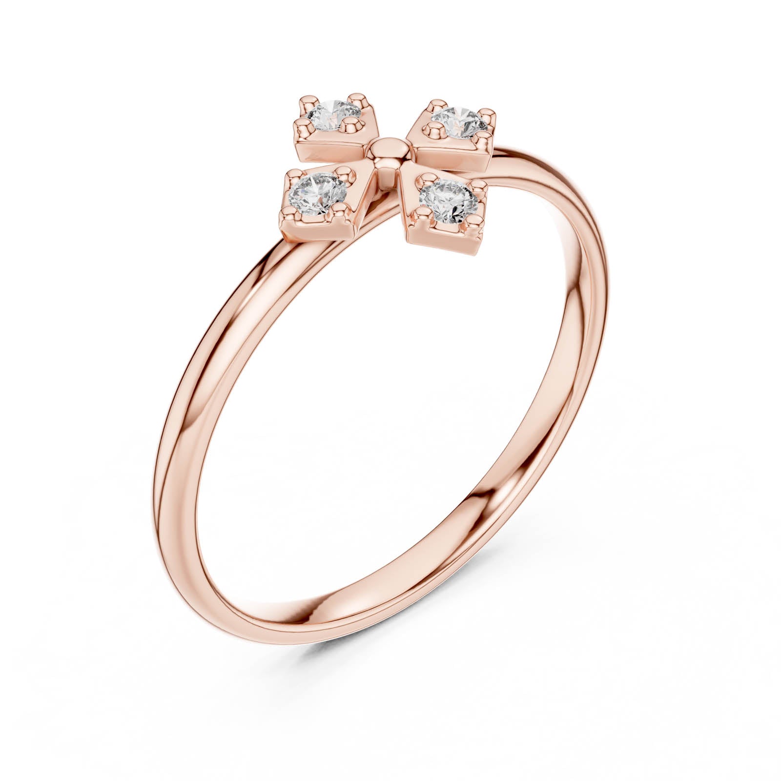 .06 Ct. Diamond Floral Cluster Ring (1 (260)) 7