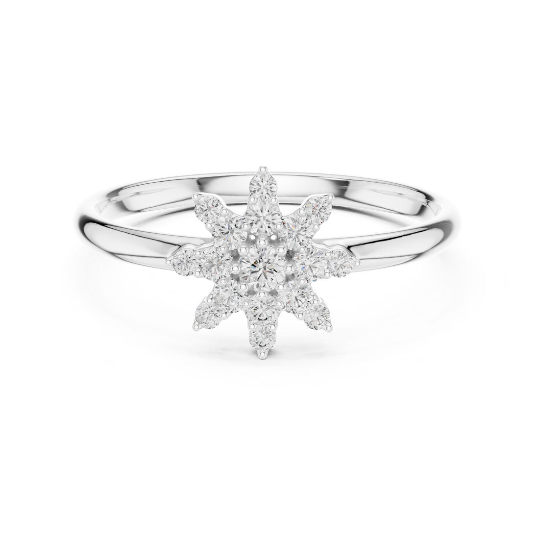 .12 Ct. Starburst Diamond Cluster Ring (1 (340))